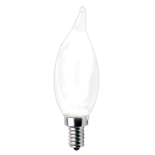  Halco 85082 LED CA10 Frosted Filament Bulb 