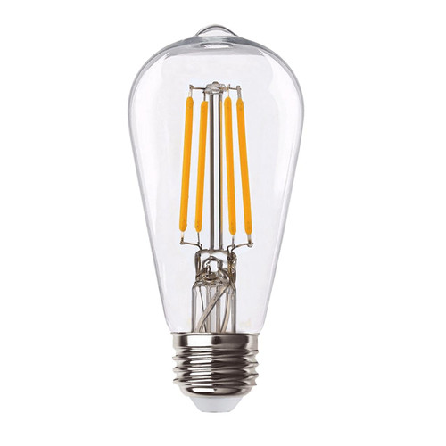  Halco 85147 LED ST19 Clear Filament Bulb 