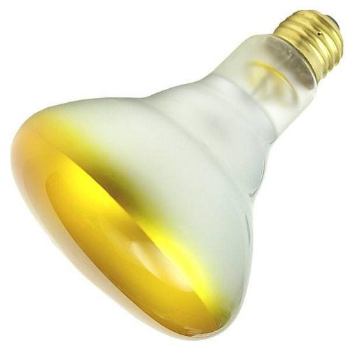  Halco 404053 BR30 Yellow Bulged Incandescent Bulb 