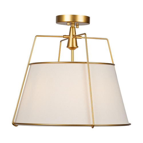 Artcraft Lighting Artcraft SC13362BR Pullman Semi Flush-Mount 