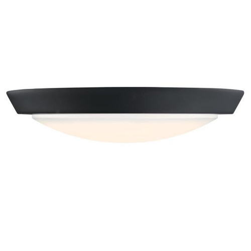 Westinghouse 6117400 - 20W LED Matte Black Flush Mount Ceiling Light - 11 in Diameter
