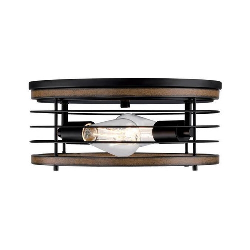 Westinghouse Lighting Westinghouse 6125000 Black Flush-Mount 