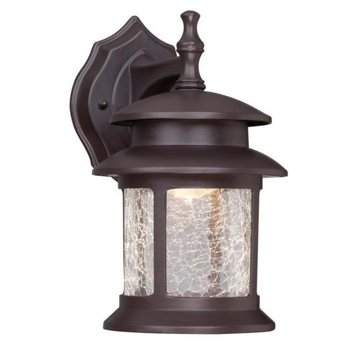 Westinghouse 6400300 - 9W LED Oil Rubbed Bronze Outdoor Wall Lantern - 9-3/4 in High