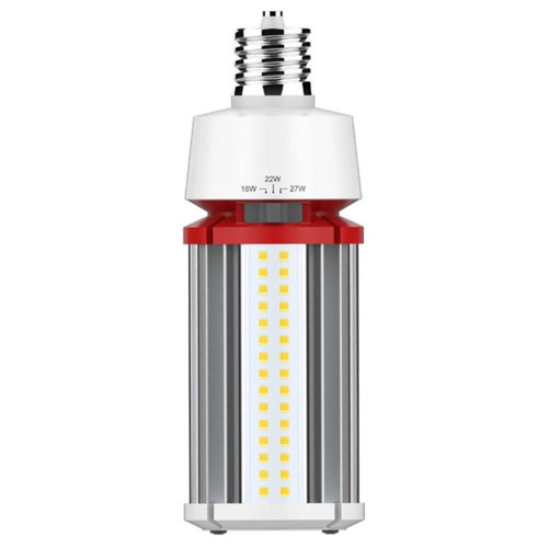 Keystone KT-LED27PSHID-E26-830-D /G4 - Selectable 18W/22W/27W LED Corn Bulb - CCT Selectable