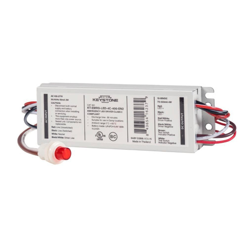 Keystone Technologies Keystone KT-EMRG-LED-4C-400-EN2 - 4W LED Emergency Backup Driver 