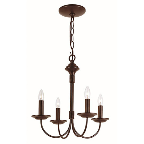 Trans Globe 9014 ROB Candle 14.5" Chandelier 