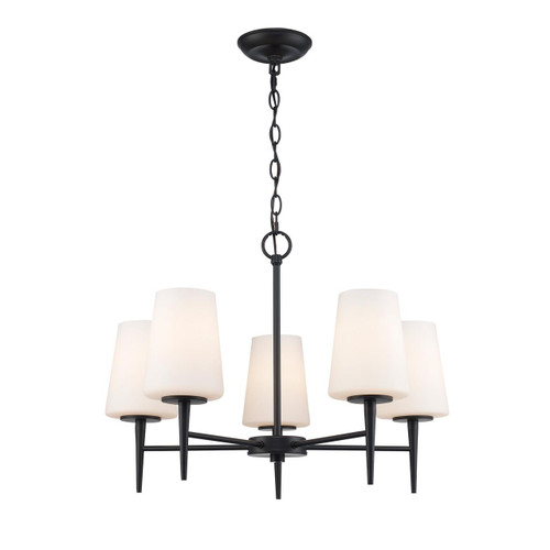 Trans Globe 71895 BK ClassicHorizon 5 - Light Chandelier 