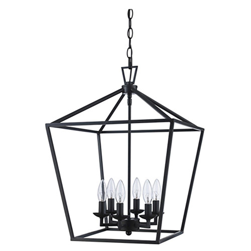 Trans Globe 10266 ROB Lacey 16" Pendant  Style Cage Chandelier 