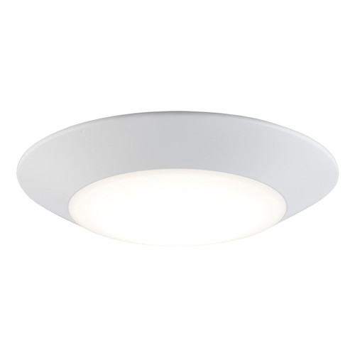Trans Globe LED-300995CCTWH Palomino Collection Modern Flush Mount Dimmable Light, Color Temp Changing CCT 