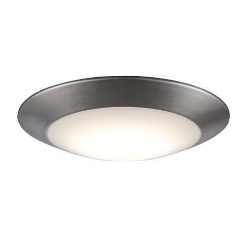 Trans Globe LED-40099 BN Karis Low-Profile Flush Mount Disc 
