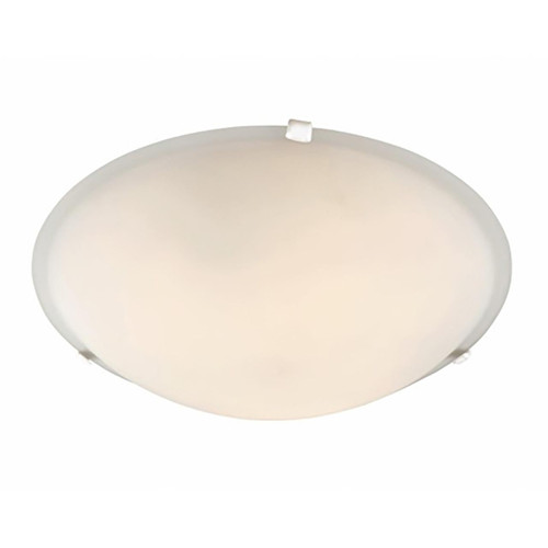Trans Globe 58700 WH Cracka 12" Flush Mount Indoor Ceiling Light 