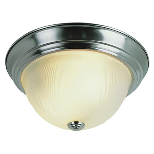 Trans Globe 58801 BN Del Mar 13" Flush Mount Indoor Ceiling Light 