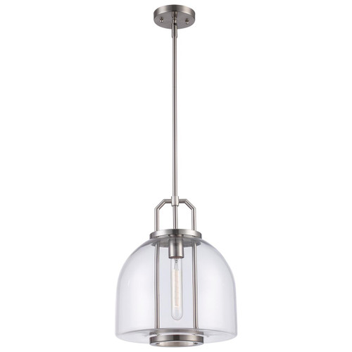 Trans Globe PND-2230 BN Rhapsody 1-Light Pendant with Glass Shade 
