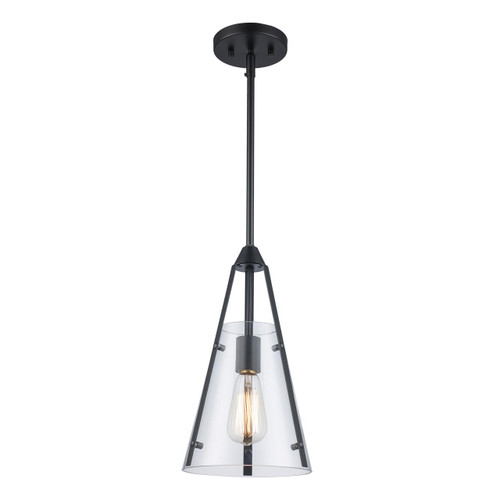 Trans Globe 11581 BK Alivia 1-Light Mini Pendant 