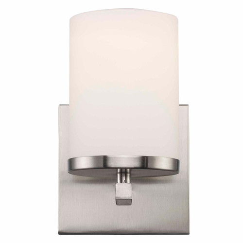 Trans Globe 71841 BN Nico 1 - light Armed Wall Sconce 