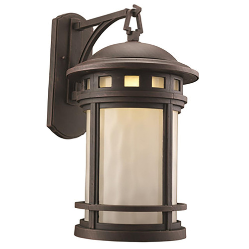 Trans Globe 40373 RT Boardwalk Collection 1-Light, Ring Top Lantern Head with Water Glass 
