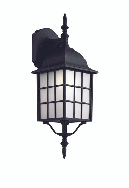 Trans Globe 4420-1 BK San Gabriel 19.5" Wall Lantern 