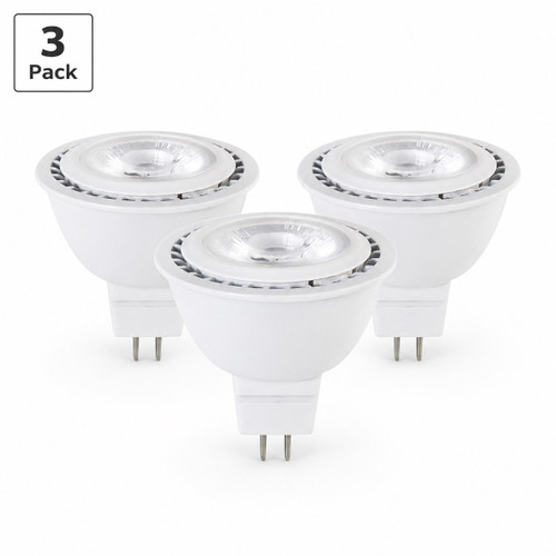 Cyber Tech LB50MR16-D/WW/3PK - 7W LED Reflector - 3000K 
