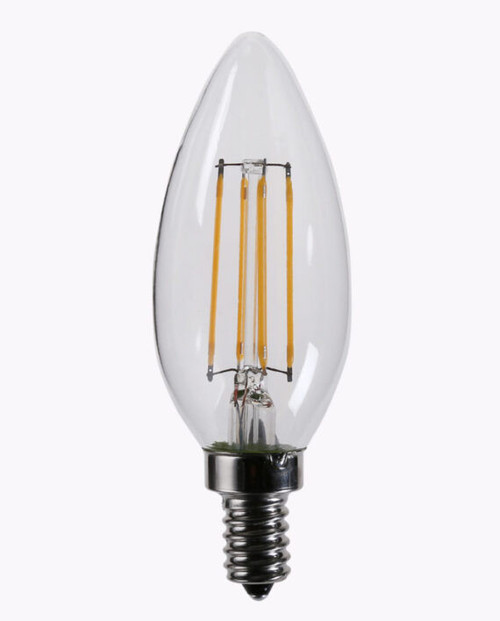 Cyber Tech LB25CCN-D/WW - LED Filament Candle - 2700K - Dimmable 