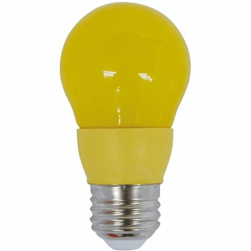 Cyber Tech LB5A/YL - 3W LED A15 Bulb - Yellow Bug Light
