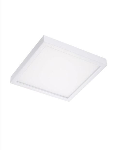 Cyber Tech C2211SQ-DISK/WH - 12" LED Flush Mount Ceiling Fixture - 3000K - 22W 