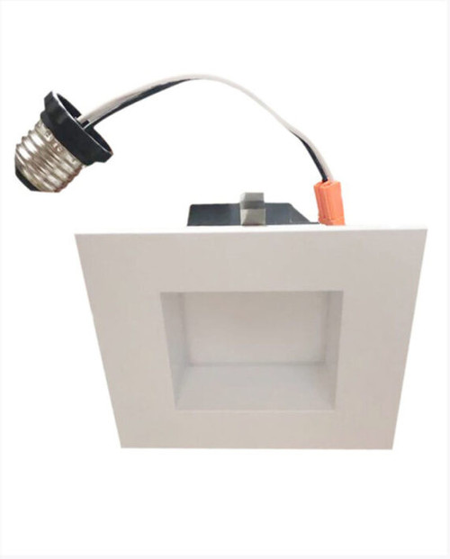 Cyber Tech LC12RT4-SQW/CCT - 4" LED Recessed Retrofit - 5CCT Adjustable - 10W 