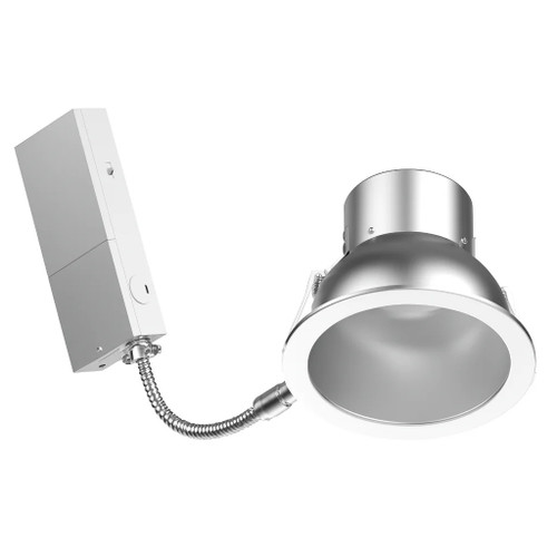 Cyber Tech LC27RT6-AR/CCT - 6" LED Commercial Recess Downlight - White Trim - 30W/23W/15W 