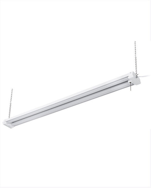 Cyber Tech SH4840SOP - 42W Shop Light Fixture - Cool White - Pull Chain Outlet 