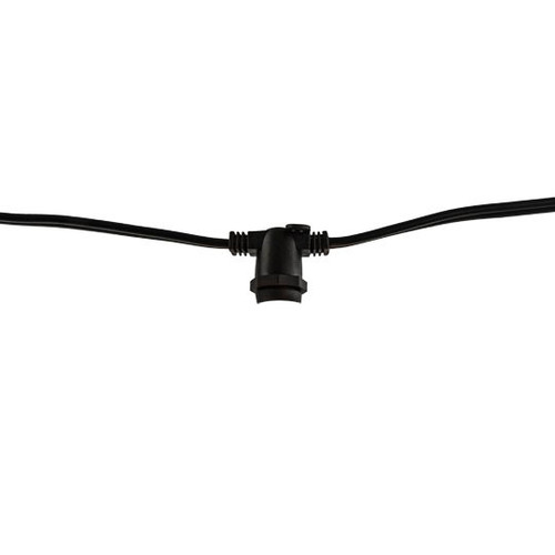 Bulbrite 810056 - 14' String Light Set - E12 Sockets - Wet Rated