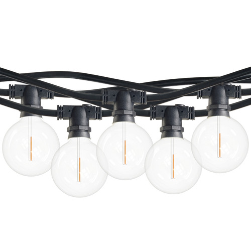 Bulbrite 812123 - 14' E12 String Light Kit - 2700K - Wet Rated
