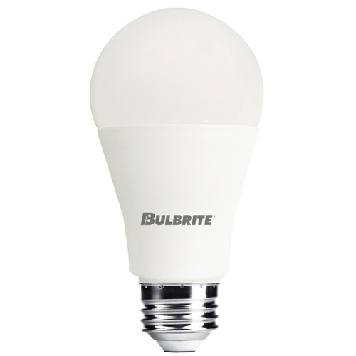 Bulbrite 774286 - 3-Way LED A19 Bulb - Soft White 3000K - E26 Base 