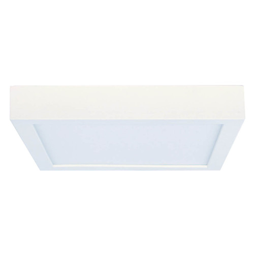 Bulbrite 773146 - 7" LED Square Flush Mount - 2700K - Dimmable 