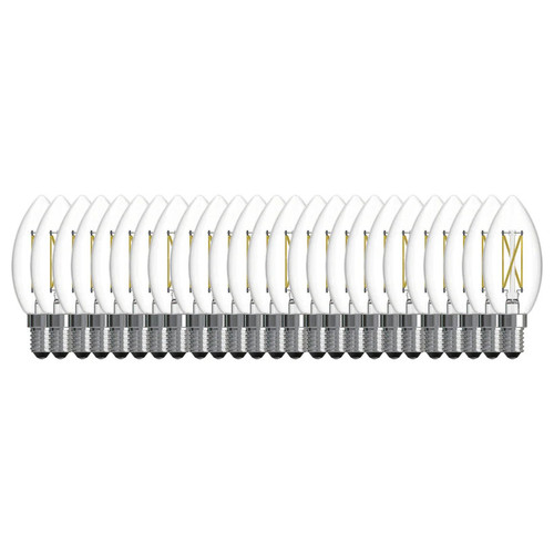 Bulbrite 776235 - LED B11 Candle Bulb - 2700K - 25 Pack 