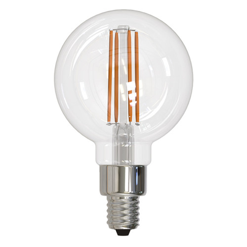 Bulbrite 776744 - G16 LED Filament Bulb - 3000K - Fully Dimmable 