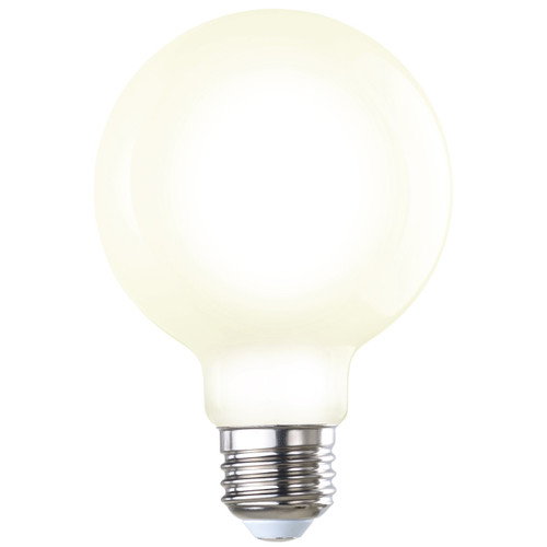 Bulbrite 776810 - LED G25 Filament Globe - 3000K - Dimmable 