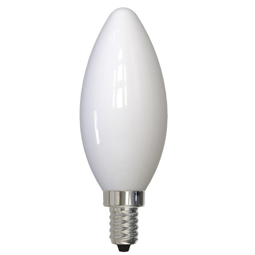 Bulbrite 776968 - 6W LED B11 Filament Bulb - 4000K - Dimmable 