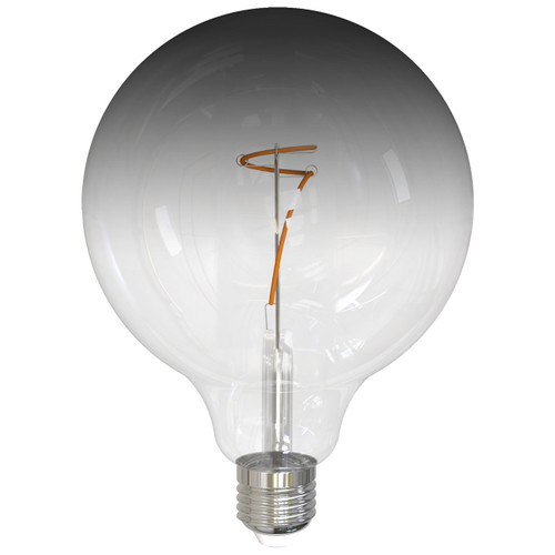 Bulbrite 776997 - 4W LED G40 Gradient Smoke Globe - 3000K - Dimmable