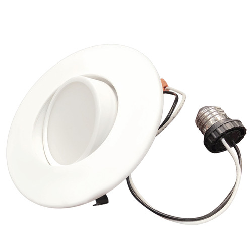 Bulbrite 773171 - 4" LED Adjustable Gimbal Downlight - 3000K - 90 CRI 