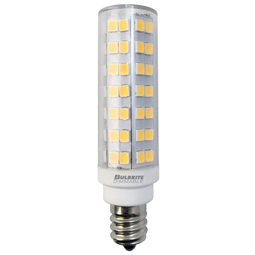 Bulbrite 770643 - 6.5W LED E12 T6 Lamp - 3000K - Dimmable 