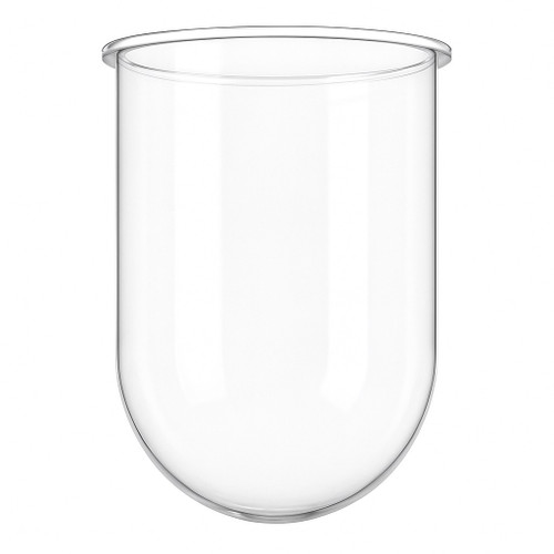 17" x 12" Clear Acrylic Dome Lens Cover – 22013-CL - Flanged 