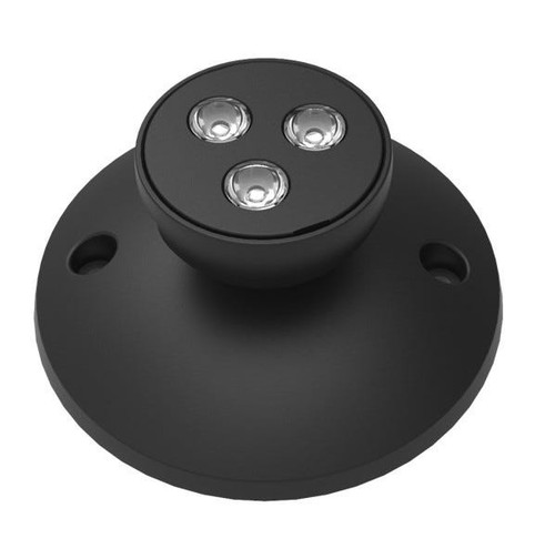 Halco 97116 - Single Remote Indoor LED Head - Black - Adjustable Emergency