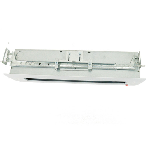 Halco 97105 - Edgelit Exit Sign Recessed Trim Kit - Aluminum Plate
