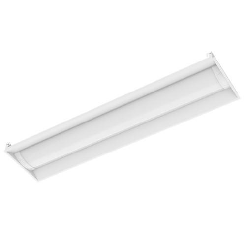 Halco 81798 - 1x4 Center Basket LED Troffer - CCT Selectable - Controls Ready