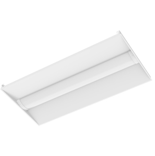 Halco 81800 - 2x4 LED Center Basket Troffer - CCT Selectable - Controls Ready