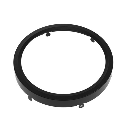 Halco 83924 - 5.5" Disk Light Trim - Black Finish - Accessory 