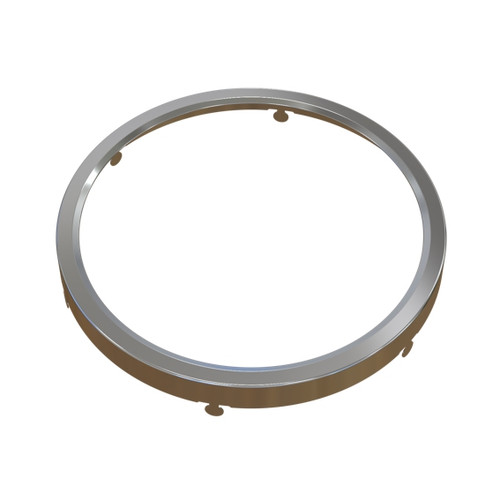 Halco 83929 - 7" Surface Mount Disk Trim - Brushed Nickel 