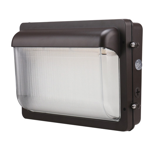 Halco 39862 - Low Profile Outdoor Bronze LED Wall Pack - High Lumen Output 