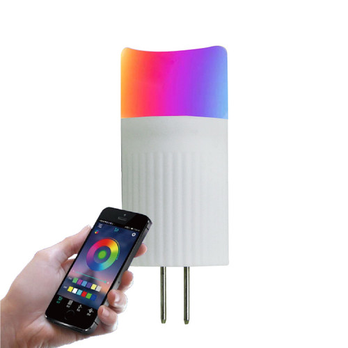 Smart G4 LED Landscape Bulb – 12V Low Voltage - Color Changing - Wi-Fi 