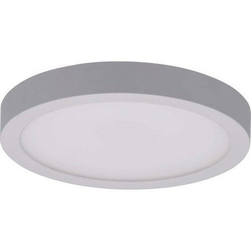Volume Lighting V7142-6 - White Round LED Flush Mount