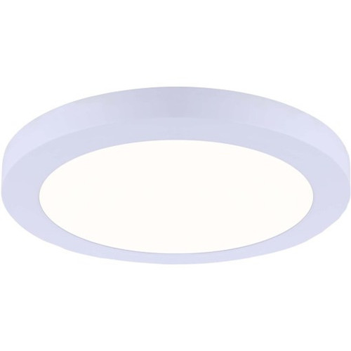 Volume V7144-6 - 8" White Round LED Surface Mount - 3000K - Dimmable